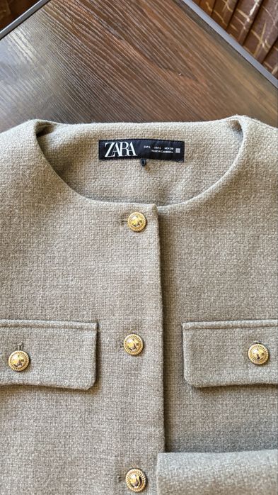 Пиджак женский твидовый от Zara