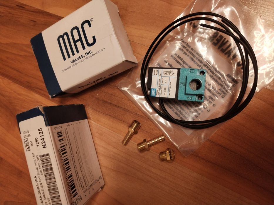 MAC 3 Port Boost Control Solenoid 12V 35A-AAA-DDBA-1BA соленоид