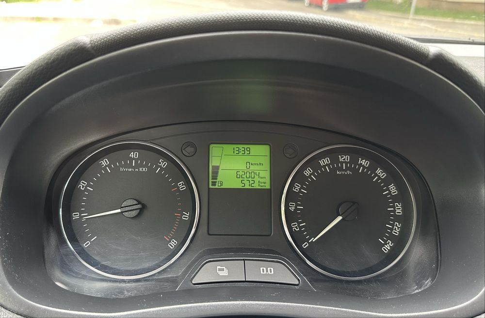 SKODA FABIA, 62000 KM, 1.2 benzina, Euro 5, 2012