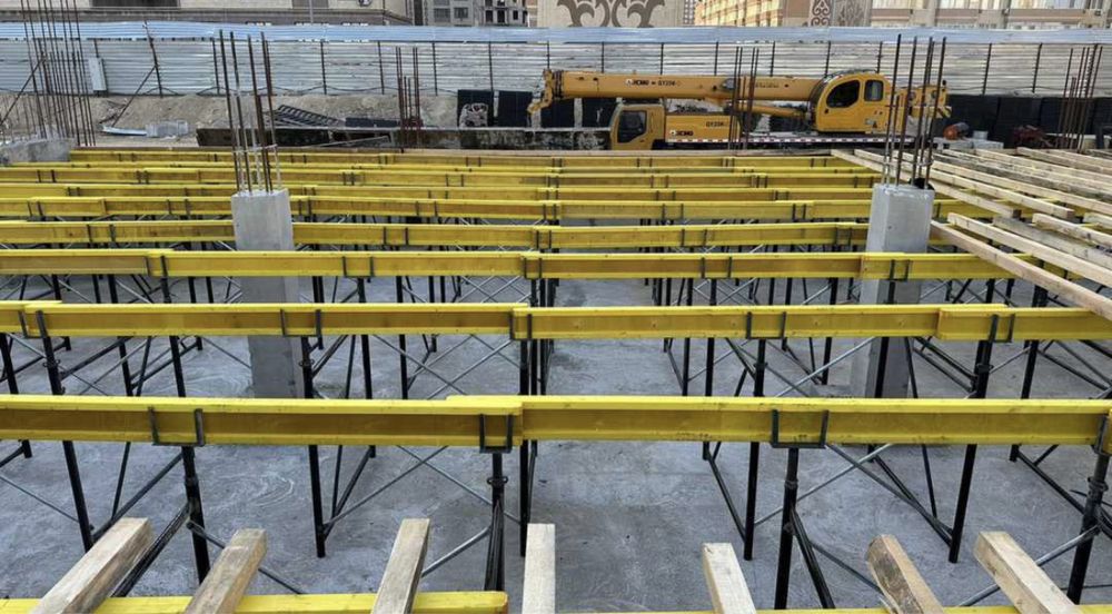 Опарубка коллона леса