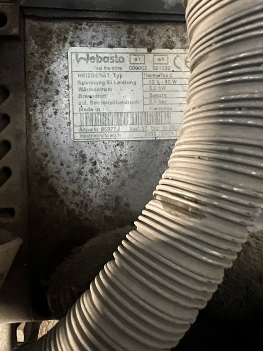 Вебасто нерабочее продам