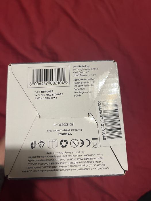 Nutribullet portabil ( nou sigilat)