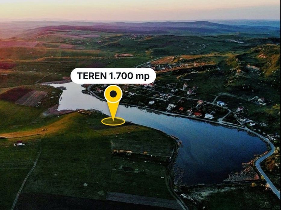 Teren intravilan 1.700 mp cu ieșire la Lacul Chinteni