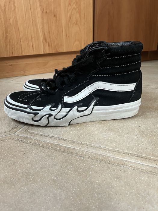 Vans Sk8-Hi Flame Black