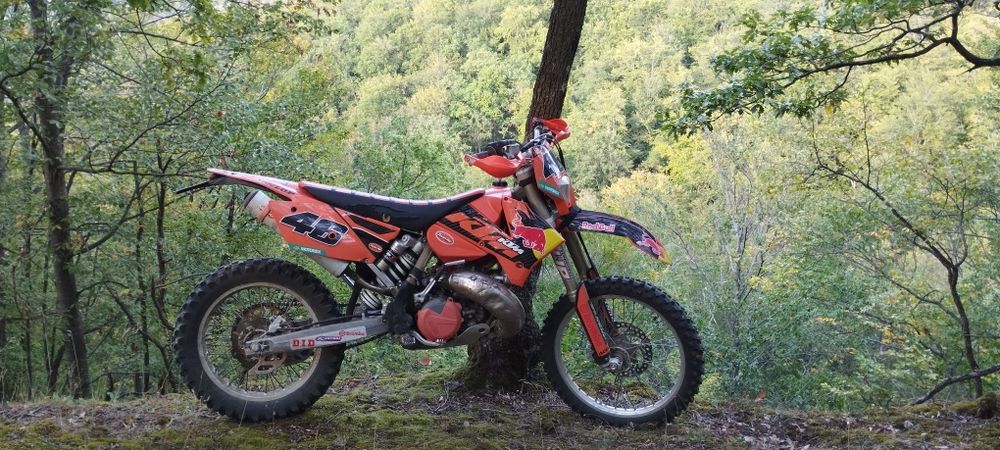 KTM exc 250  2005г.