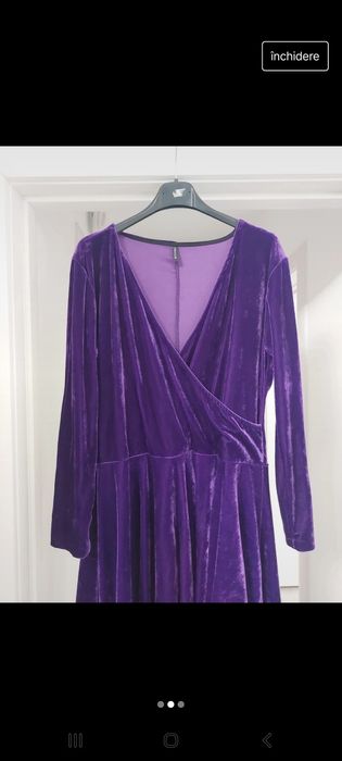 Rochie eleganta din catifea