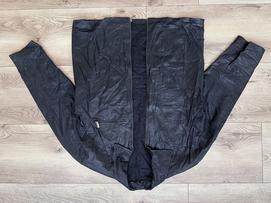 Geaca Piele Naturala Nappa CANDA cu Guler Barbati | Marime M