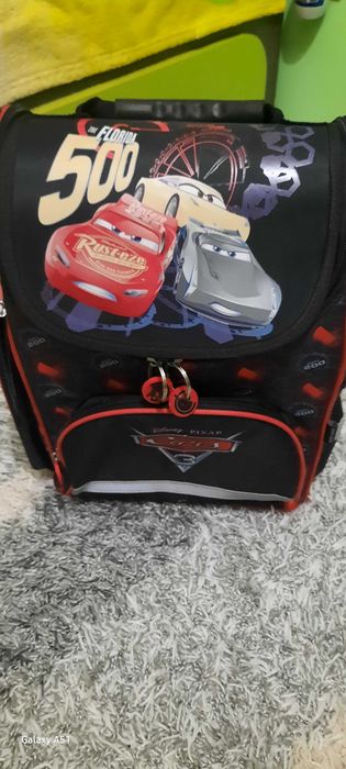 Ученическа раница Cars 3