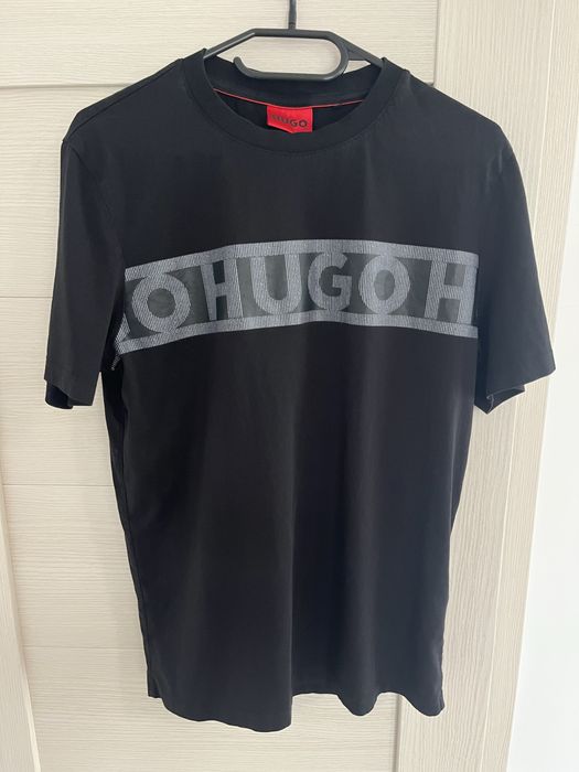 Тениска Hugo черна