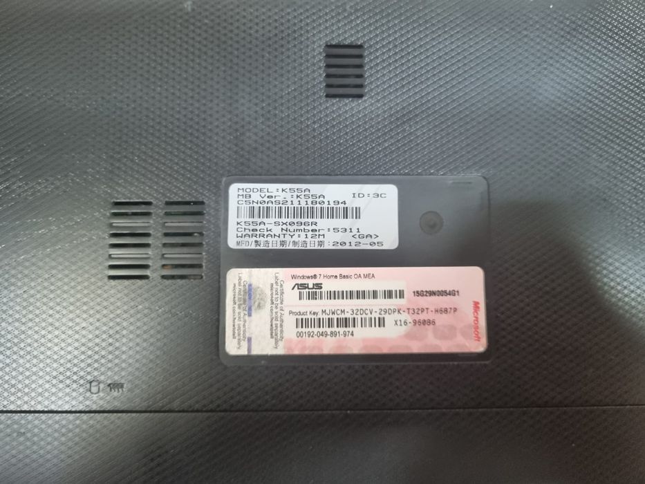 Продам ноутбук ASUS