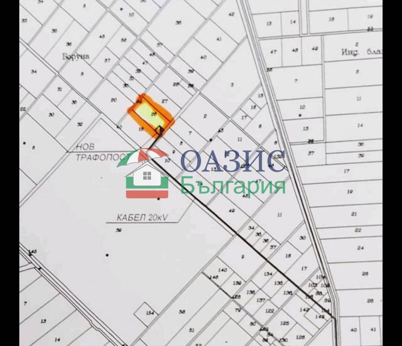 Парцел в УПИ местност Боруна, В С. Тинково, Общ. Несебър, 6013 кв. м., 284 085 евро,