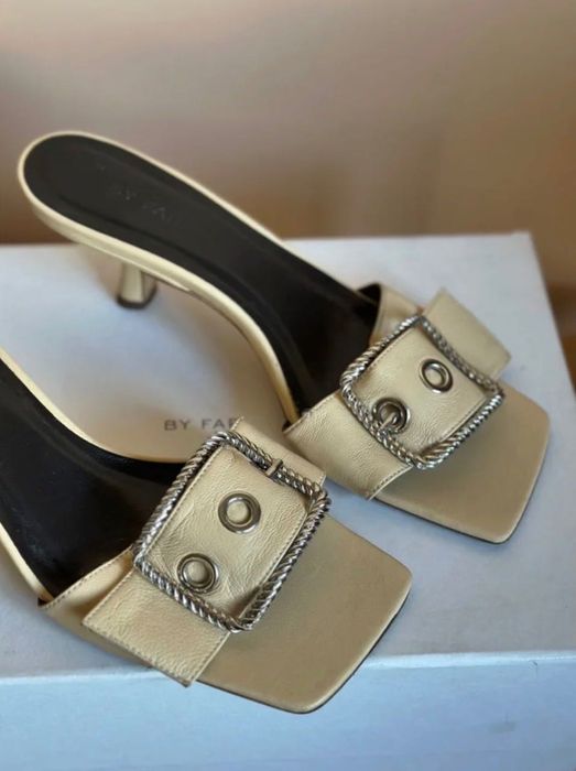 BY FAR Leather Sandals