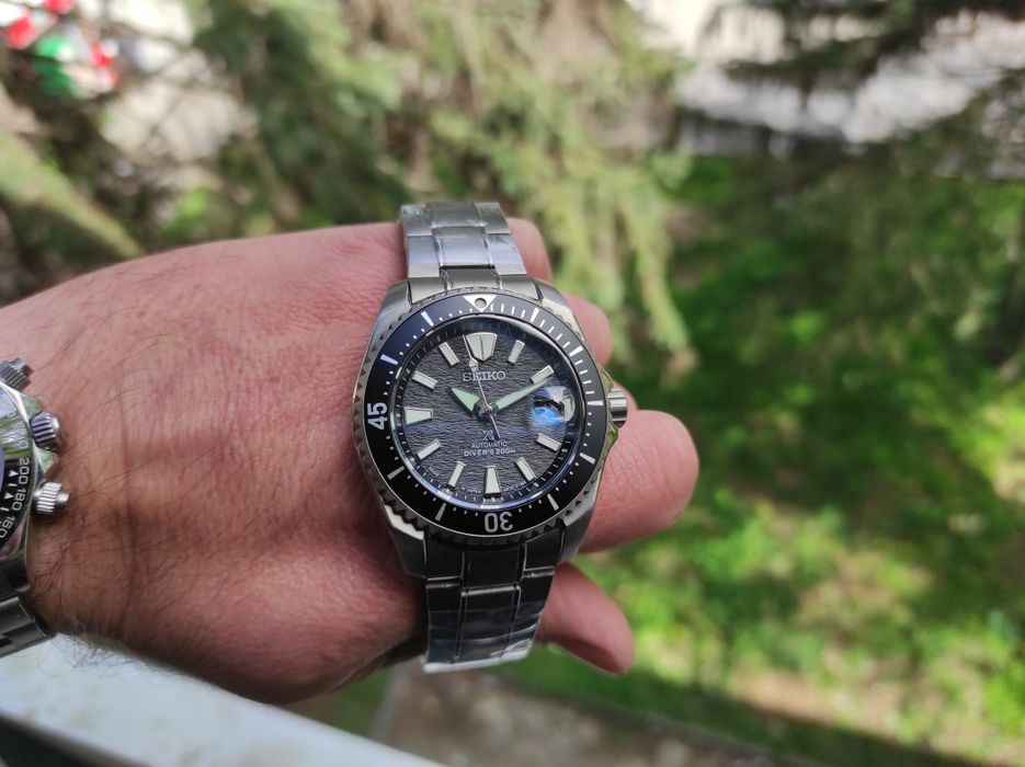 Seiko Shogun mod Titanium