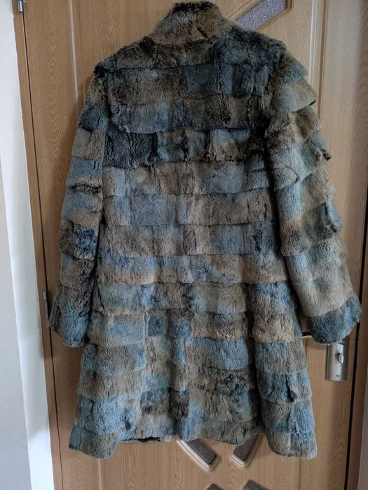 Haină din blană naturală de iepure
