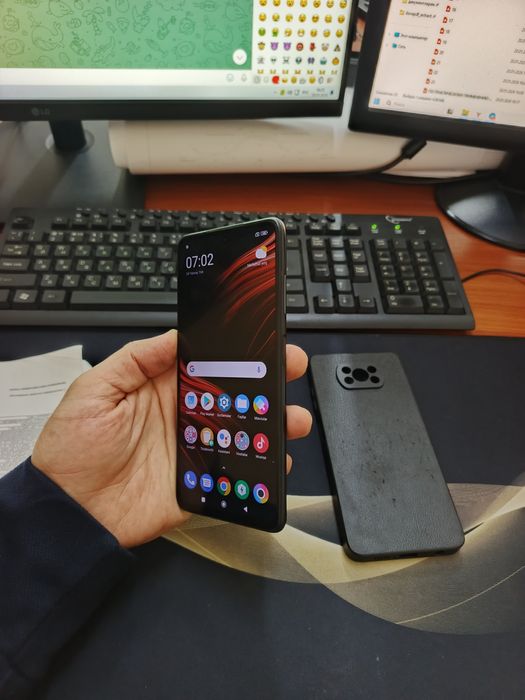 Poco X3pro 8+3/256gb(2022) iwlawi zur aybi yuq tozza telefon