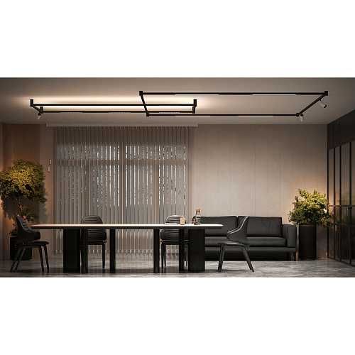 Магнитный трек с эффектом парящего потолка. Arte Lamp Optima Uplight