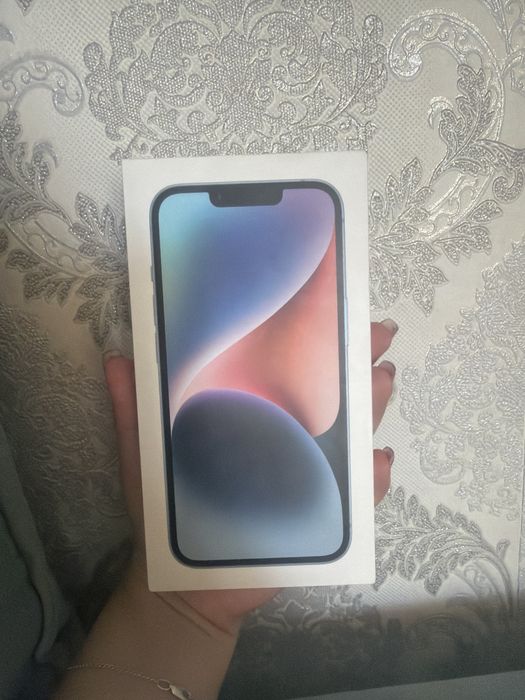 Айфон 14 голубой 128GB