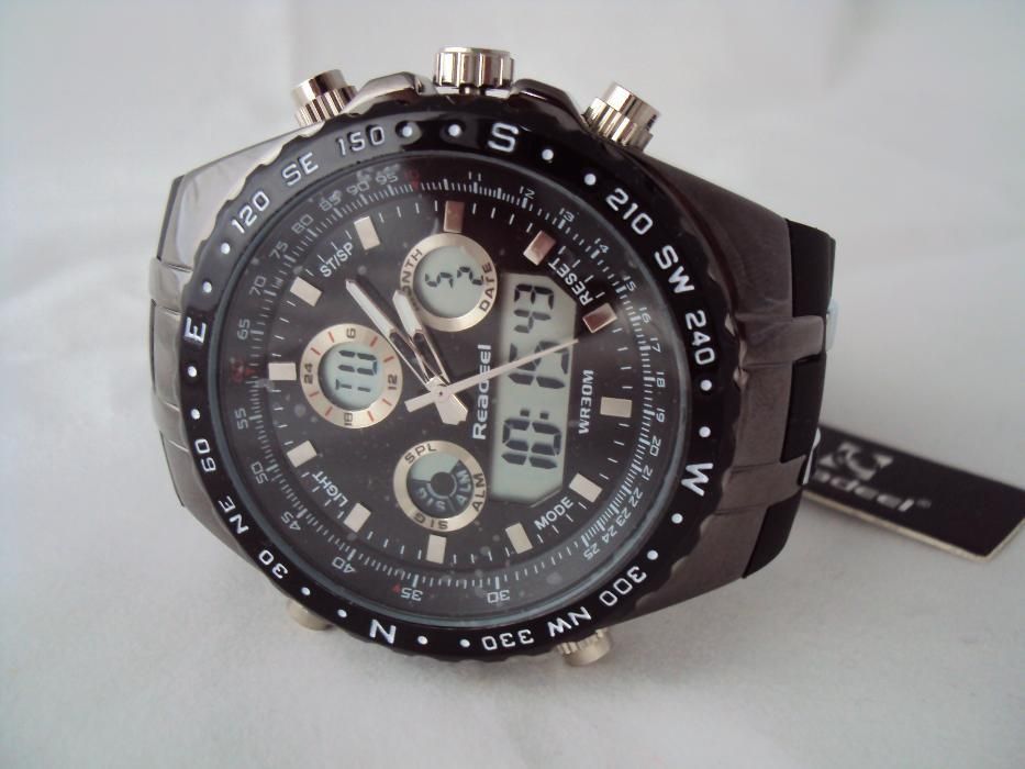 спортно-елегантен ръчен часовник водонепромокаем нов воден