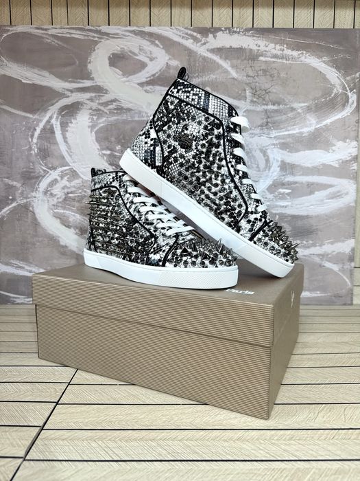 Christian Louboutin High Phyton White