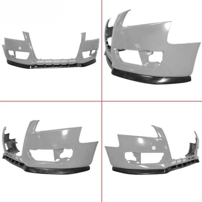 Преден лип спойлер за ауди а5 б8 8т / audi a5 b8 8t lip spoiler / добавка за предна броня / нож