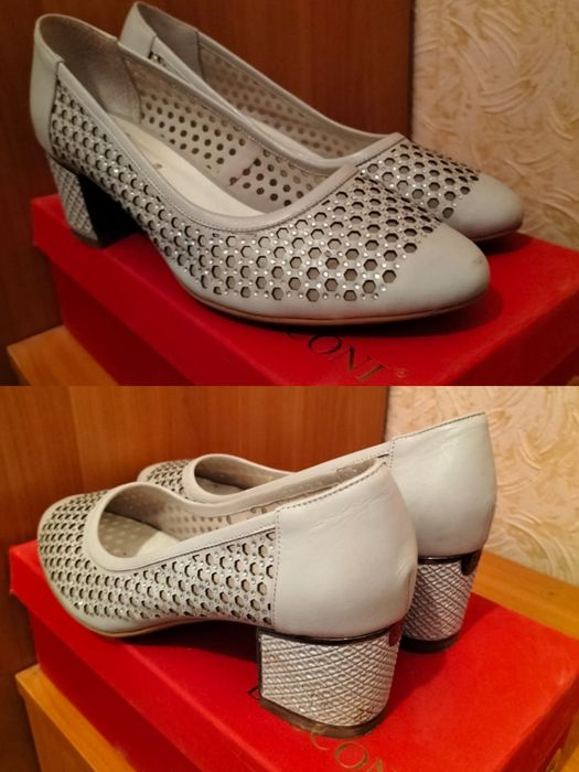 Продам новые туфли кожа размер 38