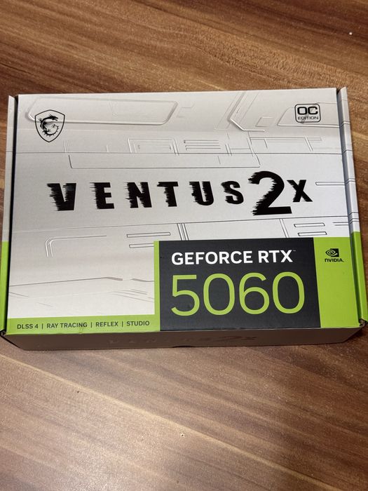 Placa video Nvidia RTX 5060 8GB MSI Ventus 2X OC White SIGILATA