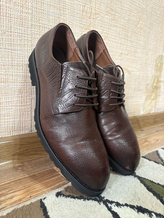 Мужские кожаные туфли