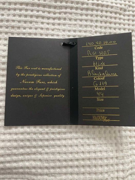 Норковая шуба размер 44-46