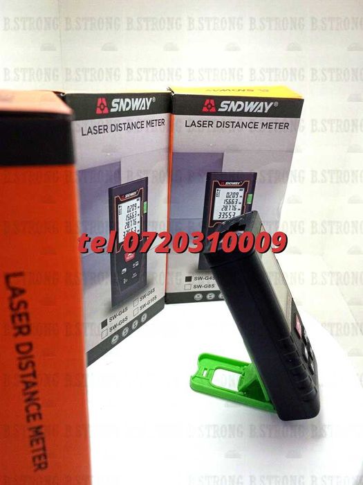 Dispozitiv Masura Laser 40m Sndway Digital Portabil Usor De Manevrat