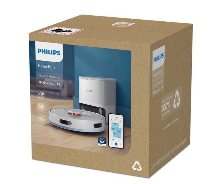 Робот прахосмукачка Philips Series 2000 XU2100/10, 2700 Pa