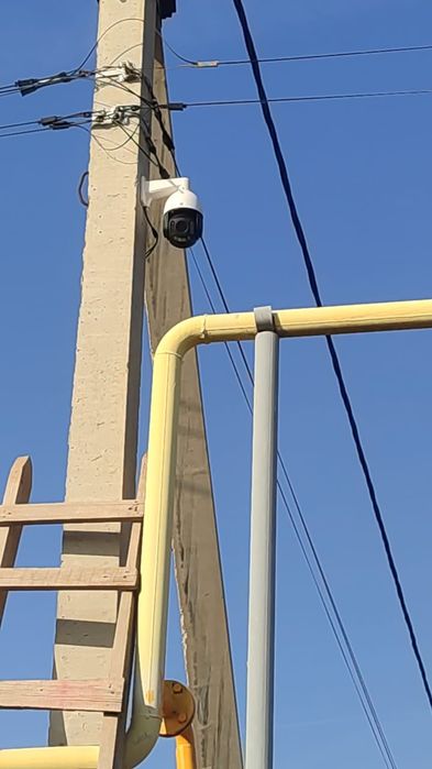 Установка камер видеонаблюдения