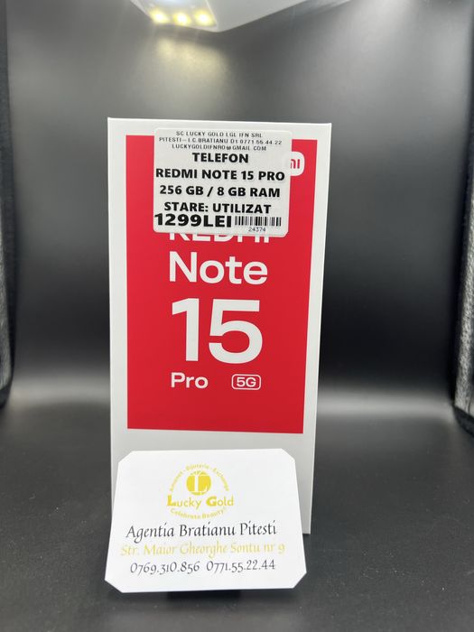 Redmi note 15 pro 256gb 8 gb ram  cod 24374