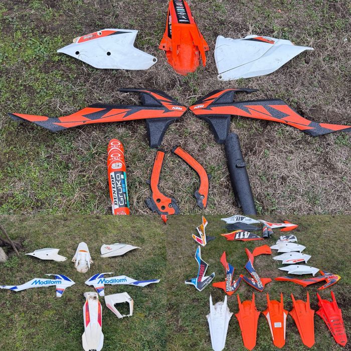 Пластмаси за КТМ, Хускварна, Ямаха, Сузуки, Кавазаки, Хонда