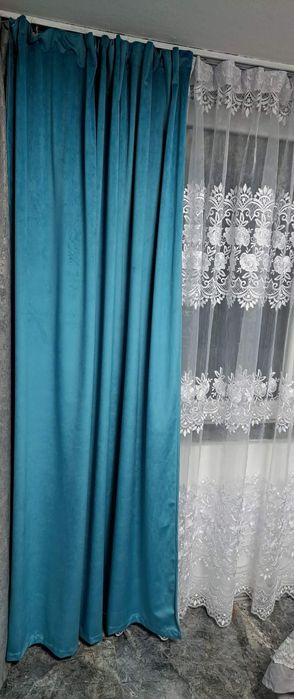 Draperii catifea  ,nisip și catifea imprimată