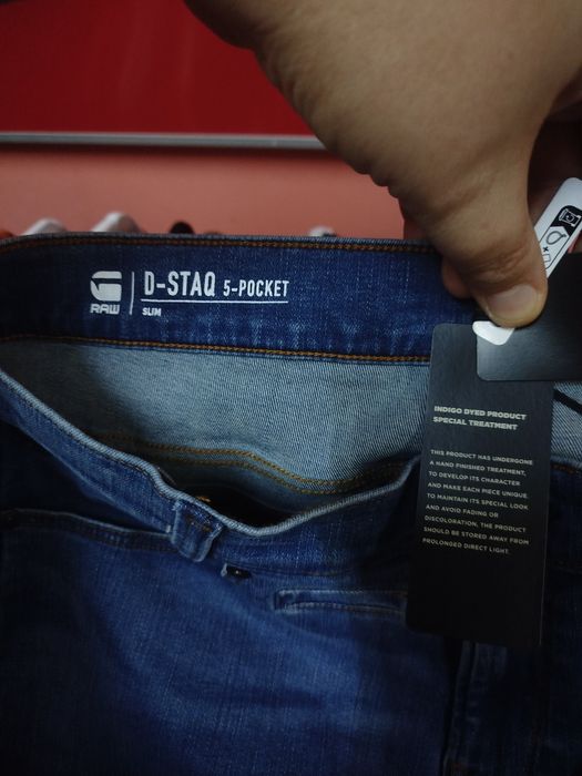 Момчешки юношески дънки G-Star Raw D-Staq  152 , 176  W26 , W28 нови