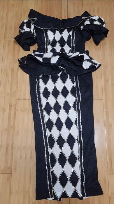 Costum de ocazie / fusta lunga și corset