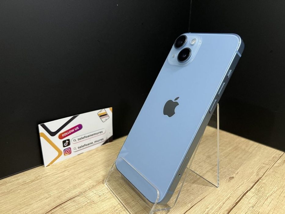 iPhone 14 128Gb Blue Second-Hand Foarte Bun 3 ani garanție, Telefoane