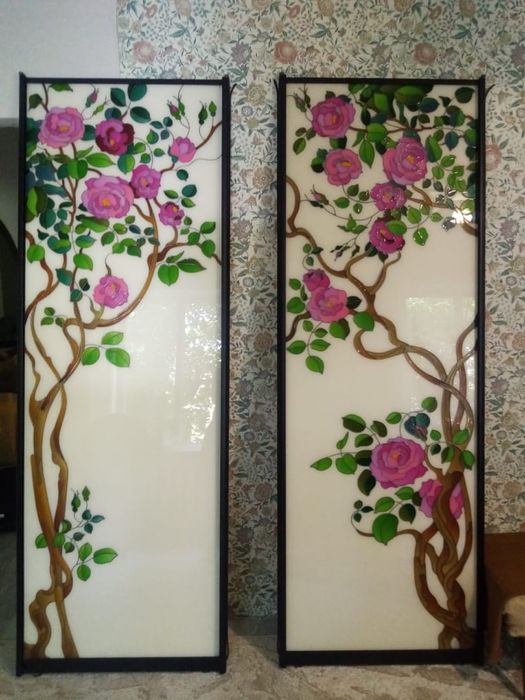 Раздвижная дверь для шкафа купе, продаём, срочно дизайнерские двери