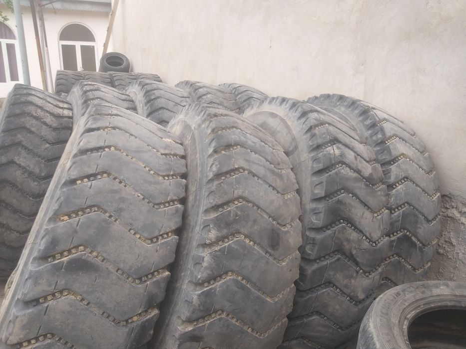 Шиналар сотилади пагрузчик 50тонн кранларга тушади