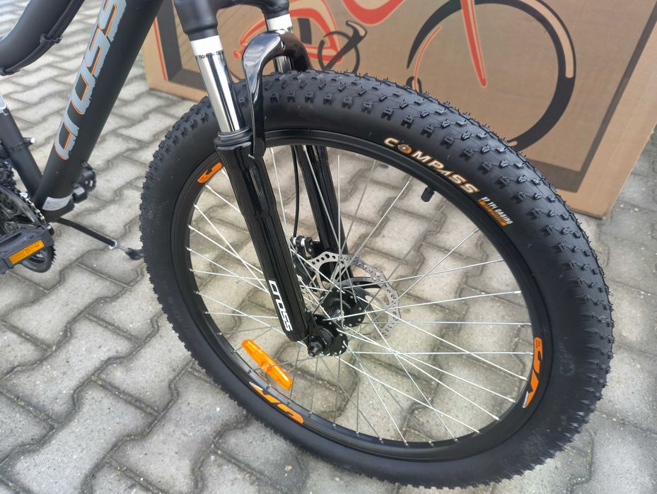 CROSS Алуминиев велосипед 24" SPEEDSTER boy 2db черен/сив