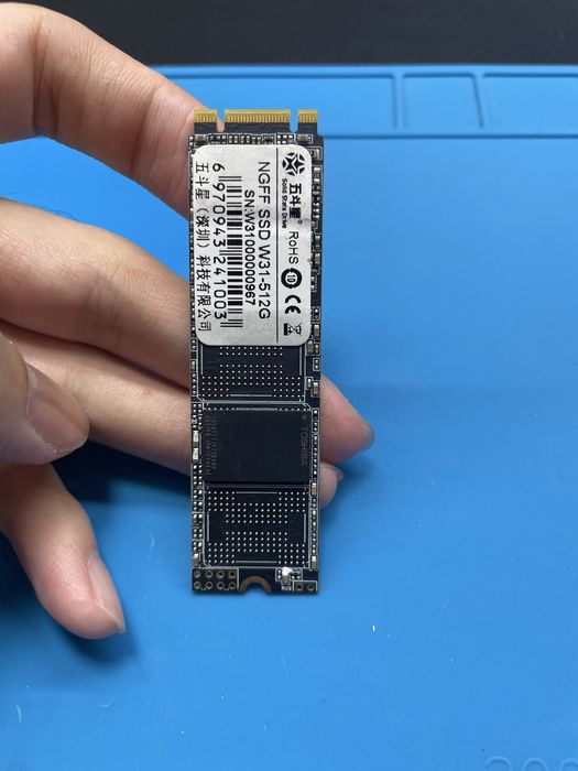 SSD Nvme NGFF 512 гб
