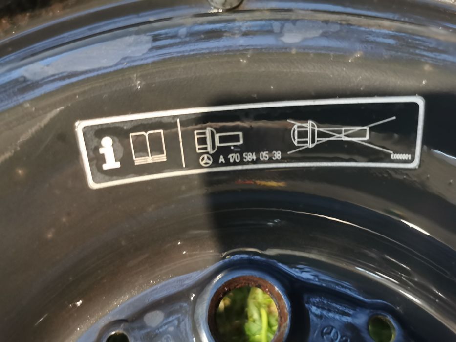 Стоманени джанти Мерцедес 6,5Jx15H2, ET37