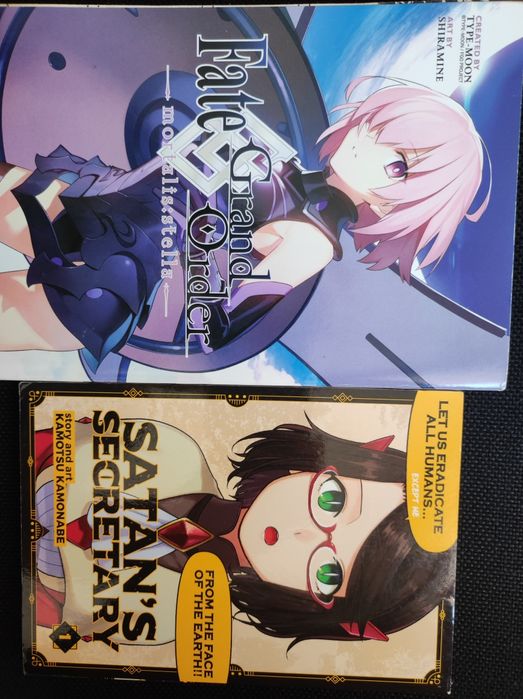 Манга Fate grand Order и Satan's secretary