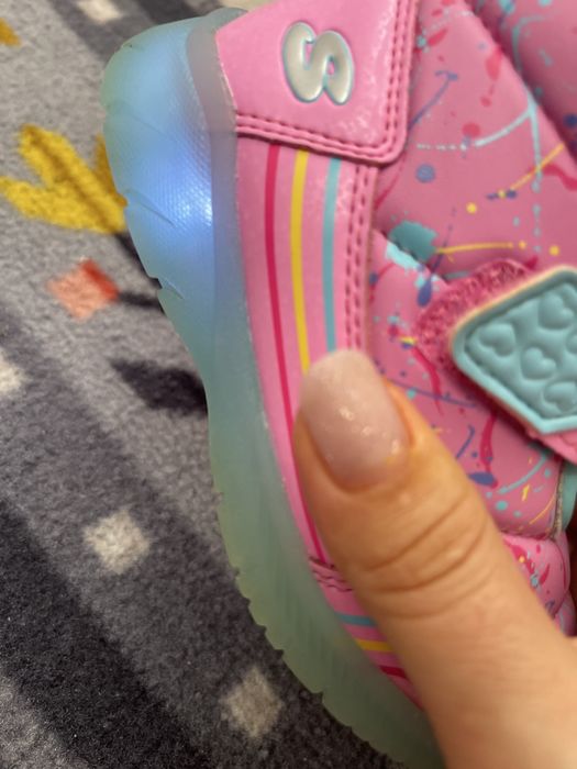 Ghete led skechers s-lights marimea 23