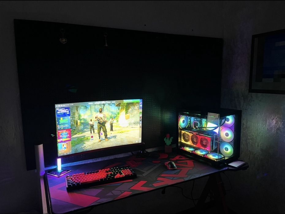 Новый игровой пк полный комплект , есть обмен на ноутбук