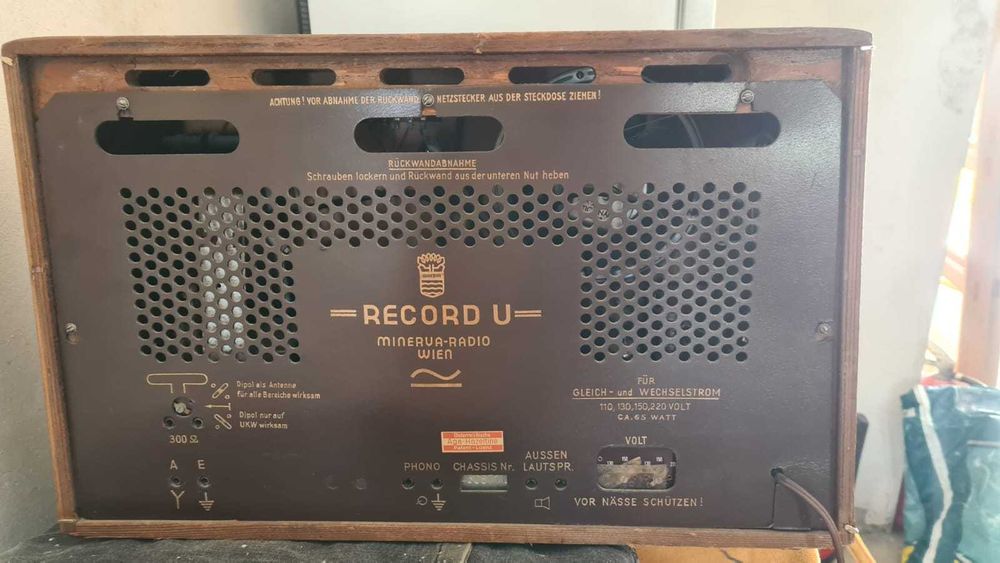 Minerva-Radio 1954-1955