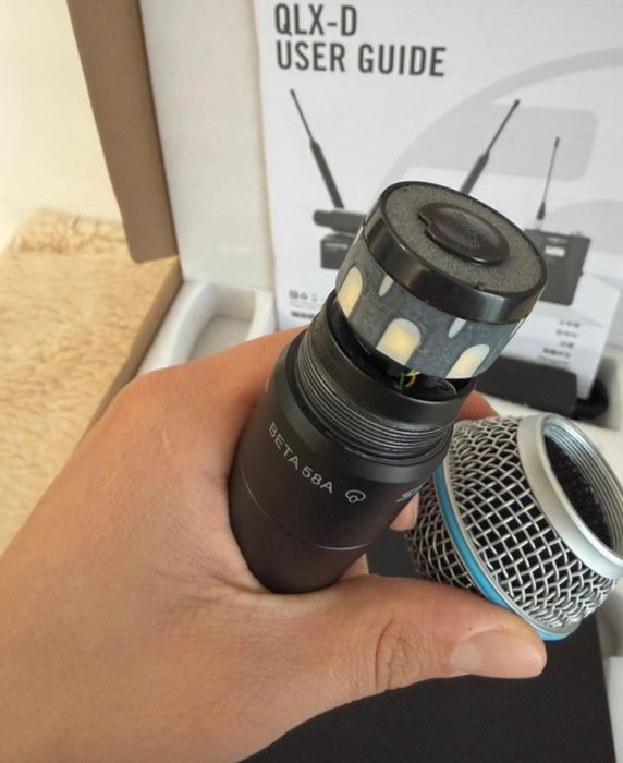 Shure QLXD4 Beta 58A microfon wireless digital profesional 900MHz