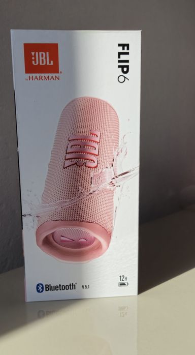 Boxa portabila JBL Flip 6, IP67, 12h Auto, 30W, harman, Noi - Sigilat.