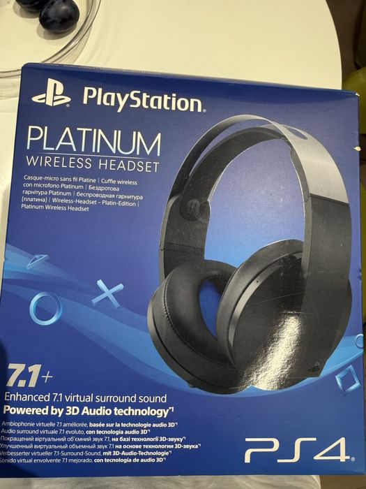 Платиновая беспроводная стереогарнитура Playstation