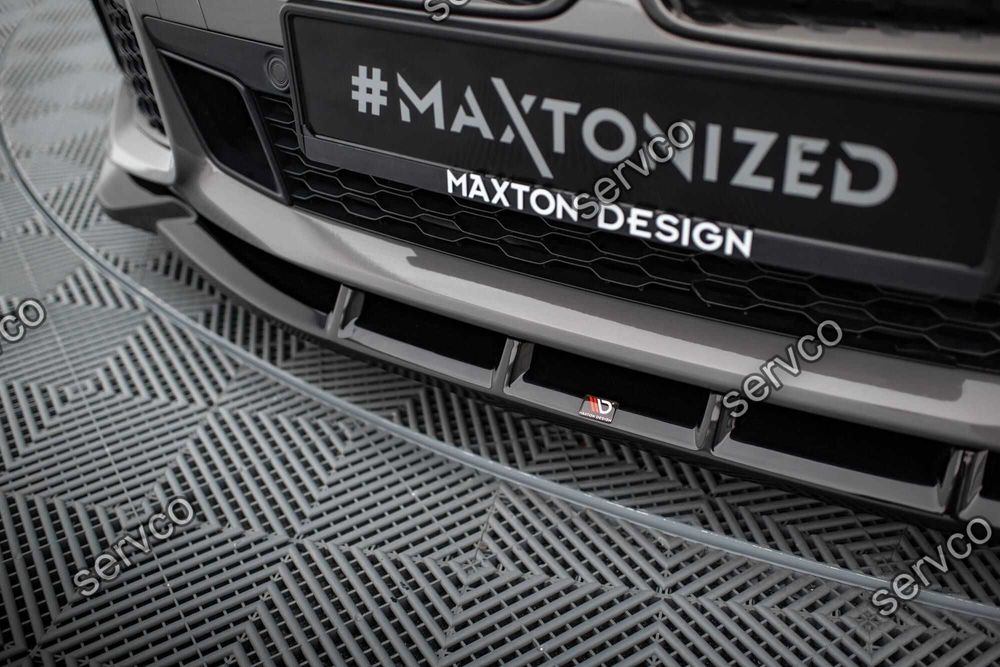 Prelungire bara fata Bmw Seria 7 G11 M-Pack 2019-2022 v9 Maxton Design